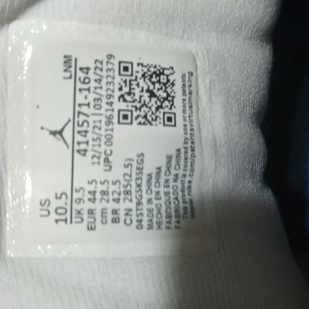 Nike Air Jordan 13 Retro 'FRENCH BLUE' Mens Size-10.5 100%AUTHENTIC! - Picture 8 of 12